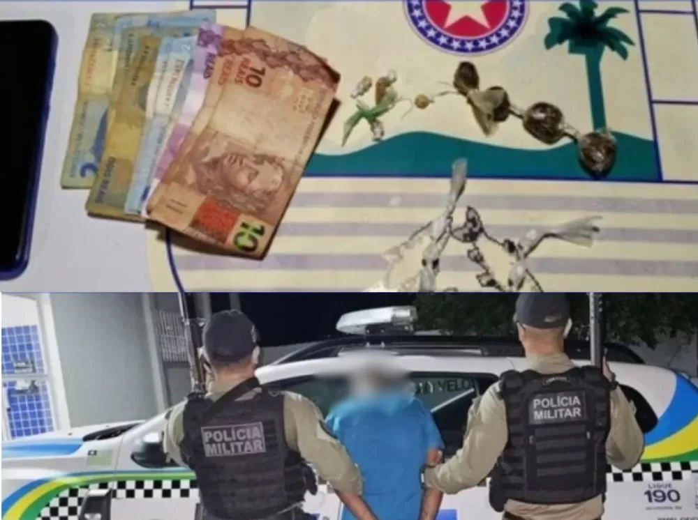 Adolescente é apreendido por tráfico de drogas no Centro de Elesbão Veloso