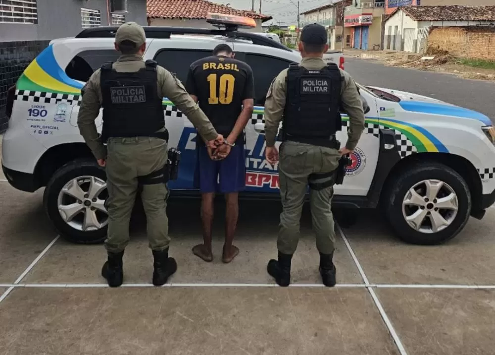 Homem é preso suspeito de furtar mercadoria e dinheiro de comércio em Elesbão Veloso