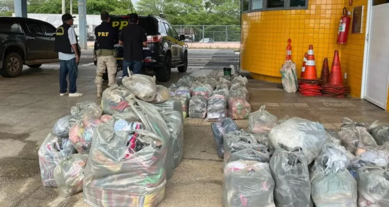 PRF apreende quase 2.500 mercadorias sem nota fiscal em Valença do Piauí