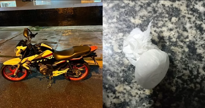 Força Tática prende dupla suspeita de tráfico de drogas em Inhuma