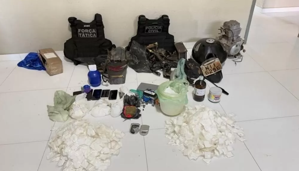 Trio é preso em Valença do Piauí por furto, tráfico de drogas e receptação