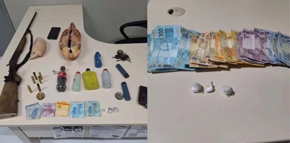 Polícia Militar prende acusado de tráfico de drogas na zona rural de Lagoa do Sítio