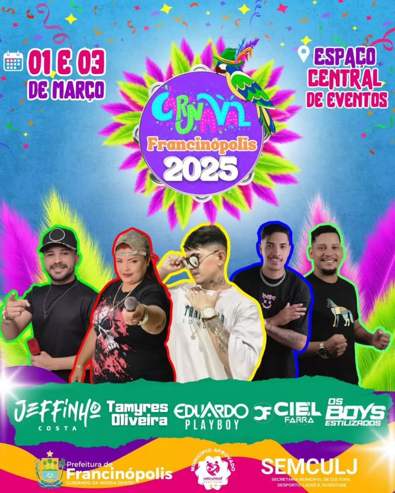 Francinópolis se prepara para quatro dias de folia no Carnaval