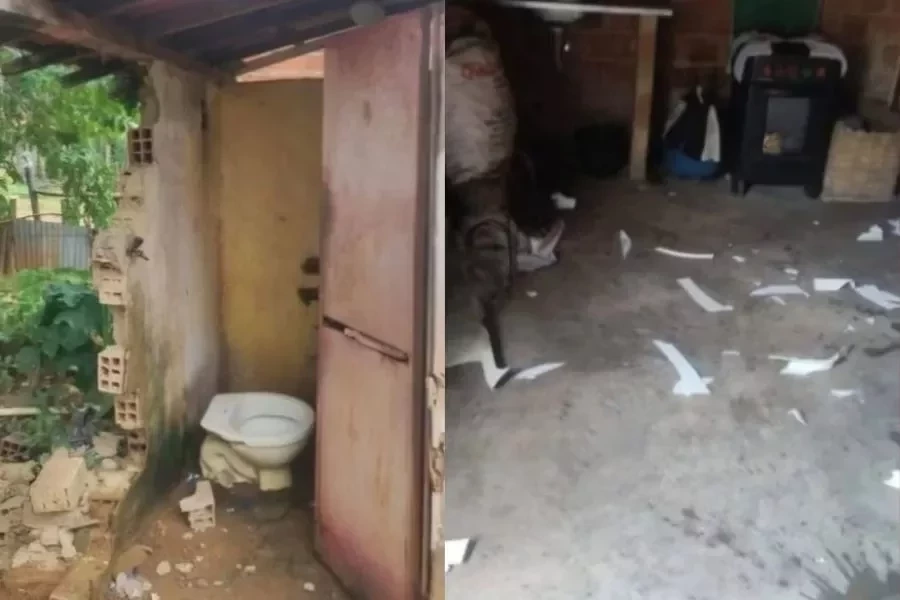 Homem é preso em Aroazes após ameaçar o pai e destruir parte da residência