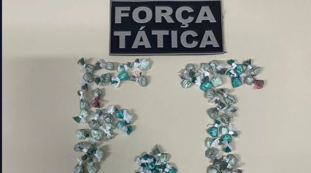 Polícia Militar prende suspeito de tráfico de drogas em Lagoa do Sítio