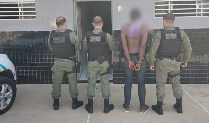 Homem é preso em flagrante suspeito de esfaquear o próprio irmão em Elesbão Veloso