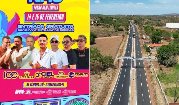 Bloquinho “Farra Sem Limite” reúne cinco atrações neste domingo em Elesbão Veloso