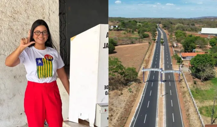 Secretária de Cultura Taynara Jericó vota em Elesbão Veloso e destaca importância do voto